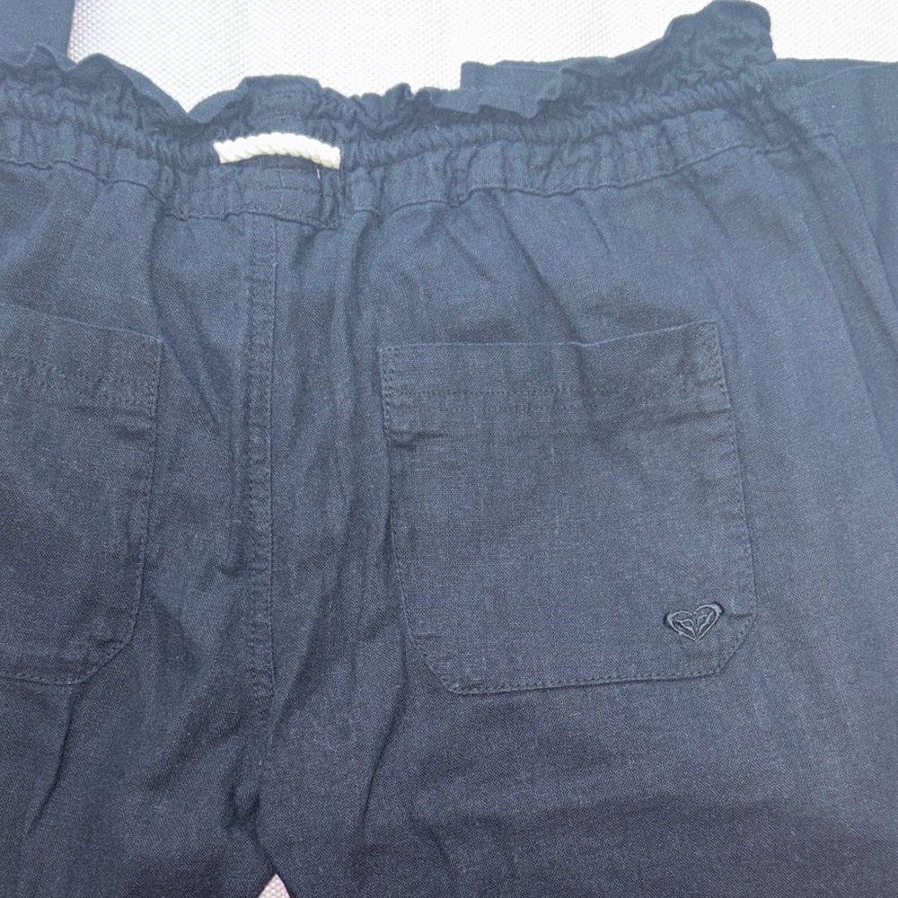 Roxy Black Drawstring Lounge Pants - Picture 7 of 7